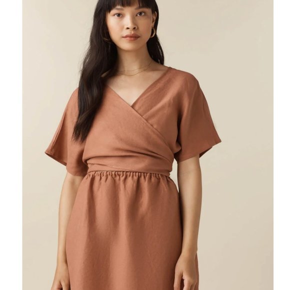 NWT- Vetta The Convertible Wrap Mini Dress - Picture 3 of 13